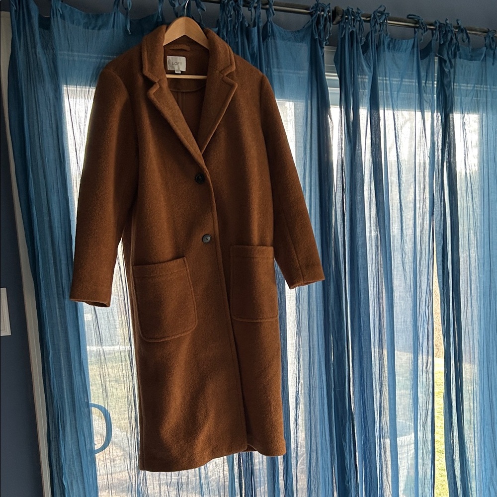 LOFT Tan Women's Trench Coat